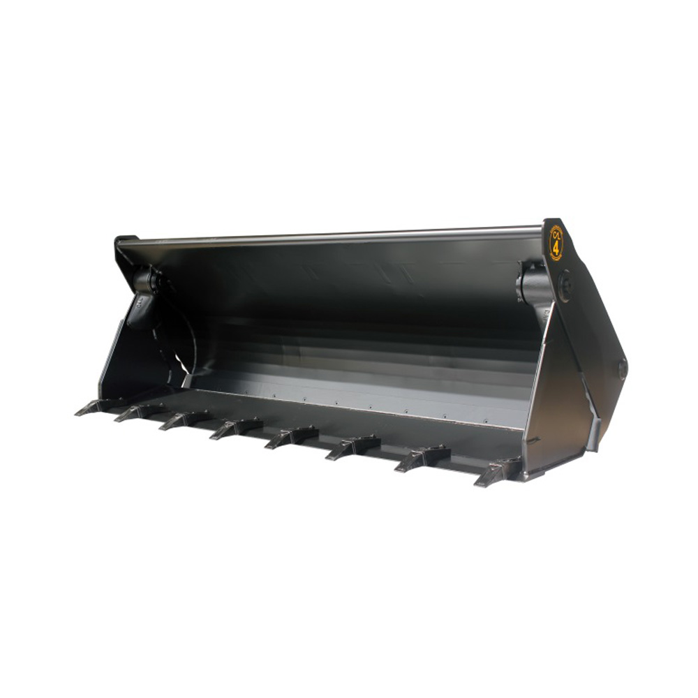 INDUSTRIAL DUTY Tractor Loader Backhoe Construction Attachment 4-IN-1 Multi-Purpose Bucket