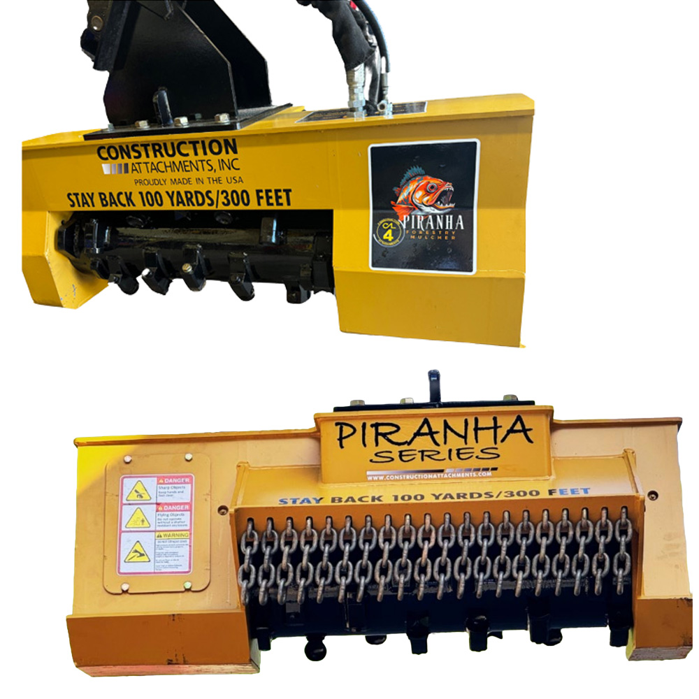 Pirahna Forestry Mulcher