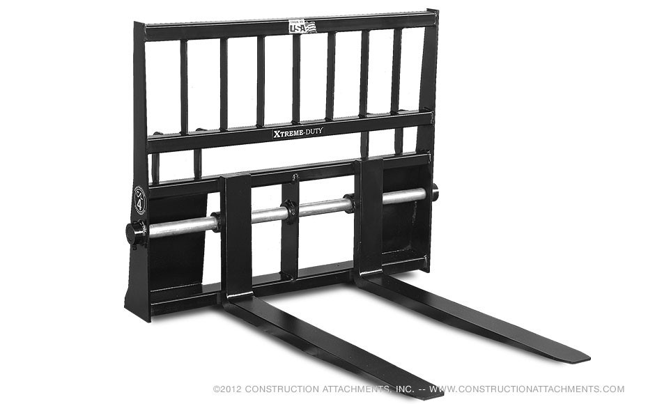 XTREME DUTY Shaft Mount Heavy Lift Pallet Forks