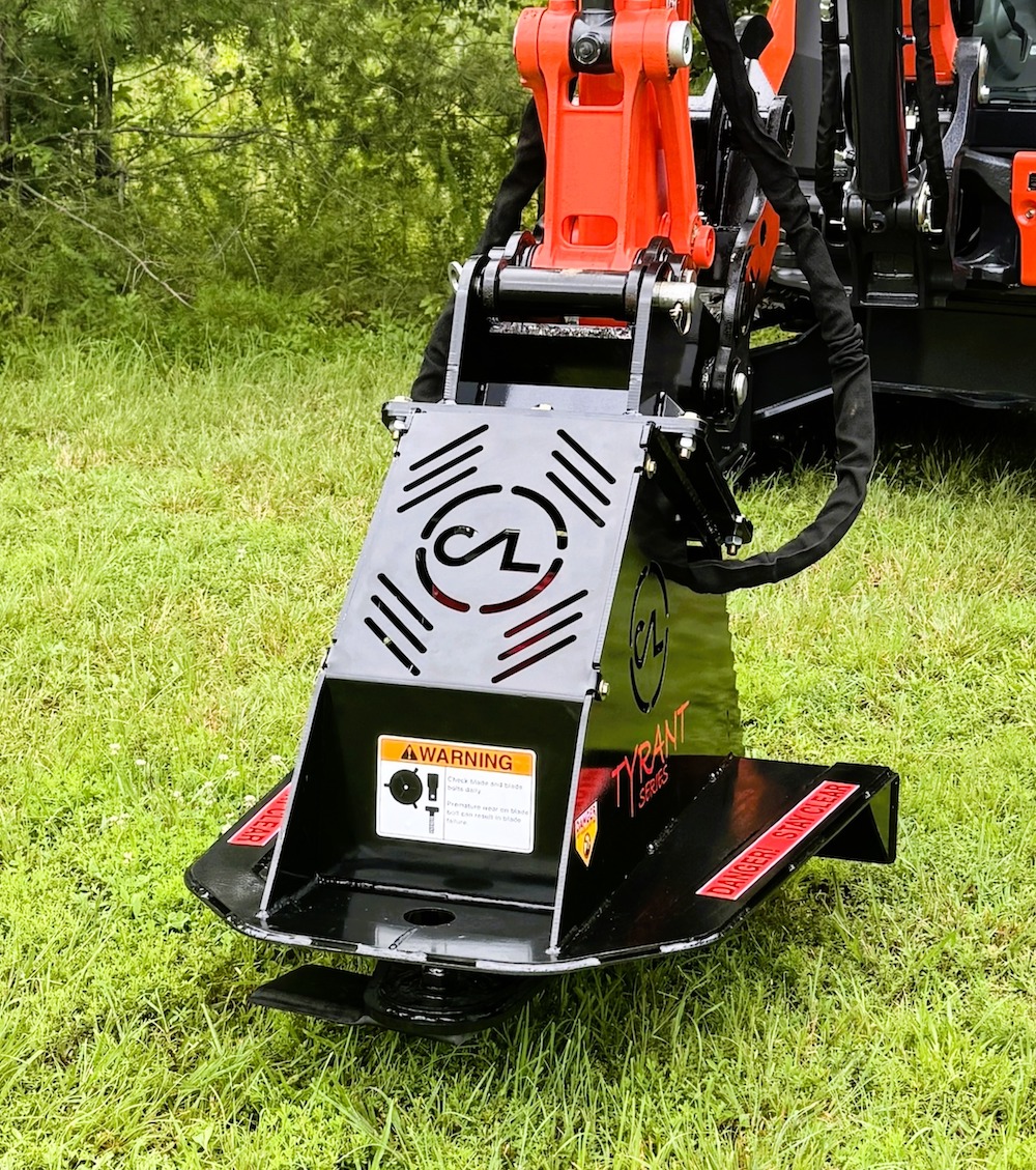 Tyrant Series II Mini Excavator Brush Cutter