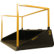 XTREME DUTY skid steer nursery bucket with removable top guard